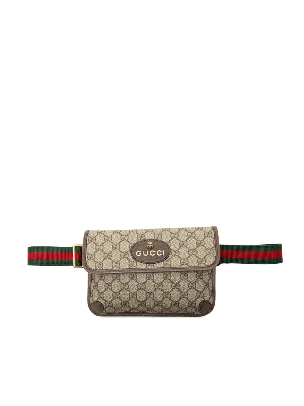 Gucci Gg Supreme Web Neo Vintage Belt #341604G97B